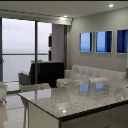 Luxurious Apt With Oceanfront Views On The 32nd Cartagena